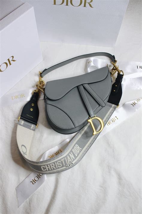 dior grey saddle|Dior saddle vintage.